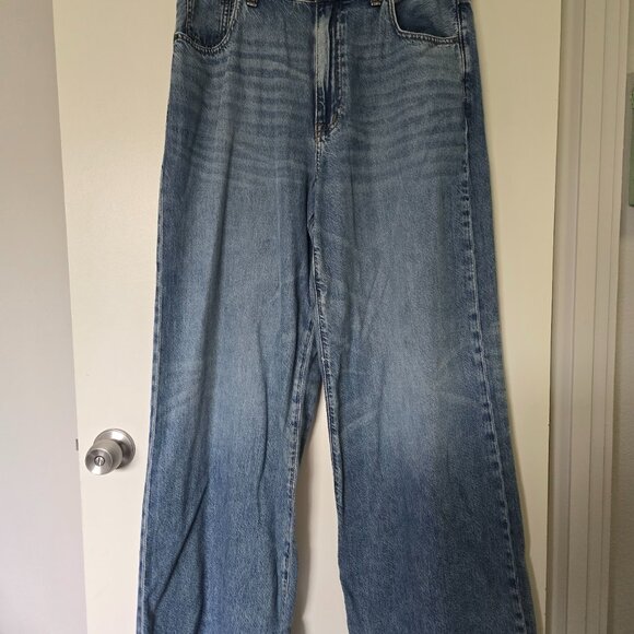 Madewell Superwide-Leg Jeans: Airy Denim Edition 30 Standard - Picture 4 of 7
